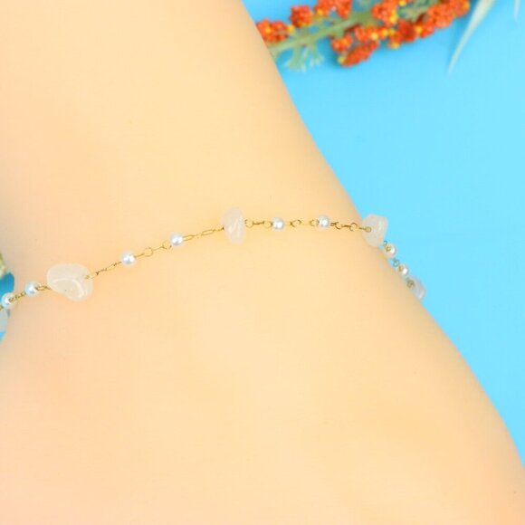 Elegant Handmade Anklet – Perfect for Women & Girls | Ideal Gift Option, DYC1787 - Picture 2 of 11